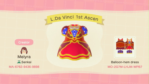 [ACNH][FGO]L.Da Vinci 1st Ascen.