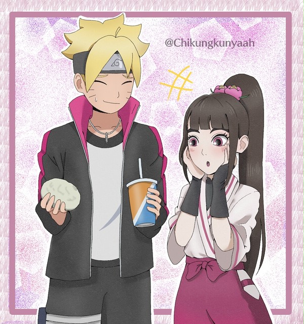 Boruto and Tsubaki✨