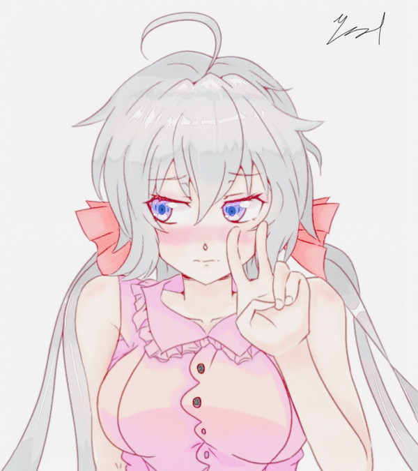照れクリスちゃん