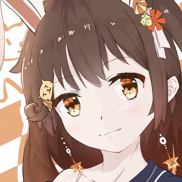 秋の兎（公孫離 紀念）