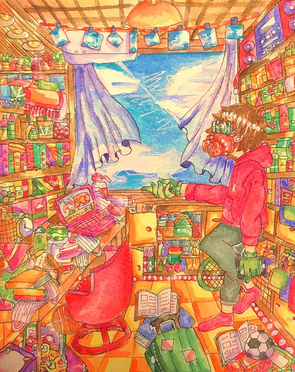 仮面をとって大空を