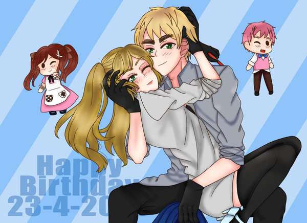 HAPPY BIRTHDAY TO ENGLAND <3