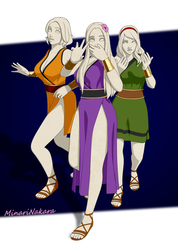 Trio of Statuefication