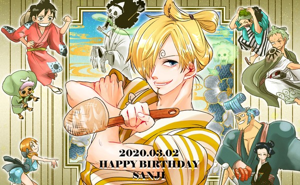 サンジ誕生日絵2019＆2020