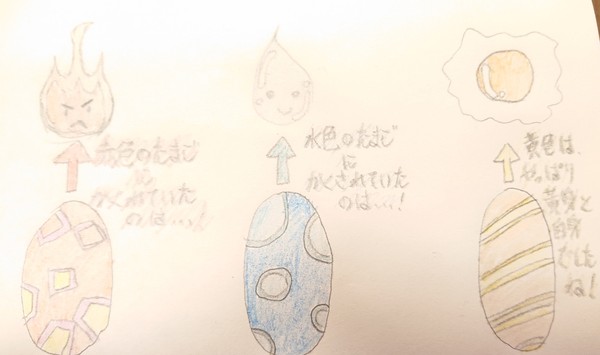 3つのたまご!!!
