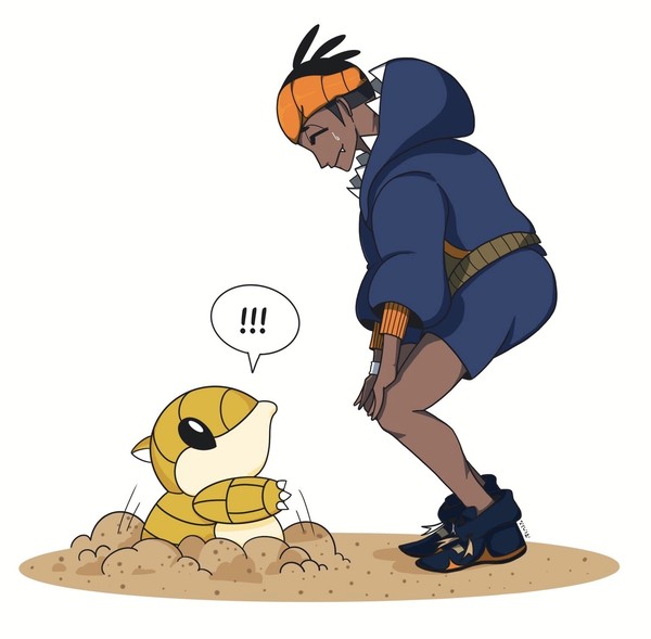 キバナさんとサンド