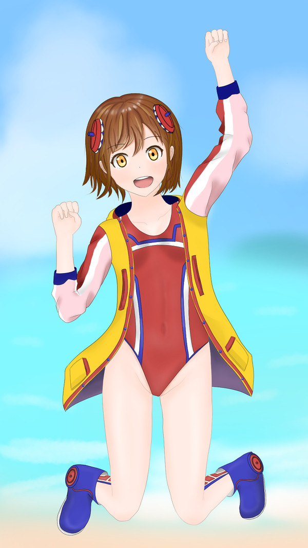 みろくと夏の海