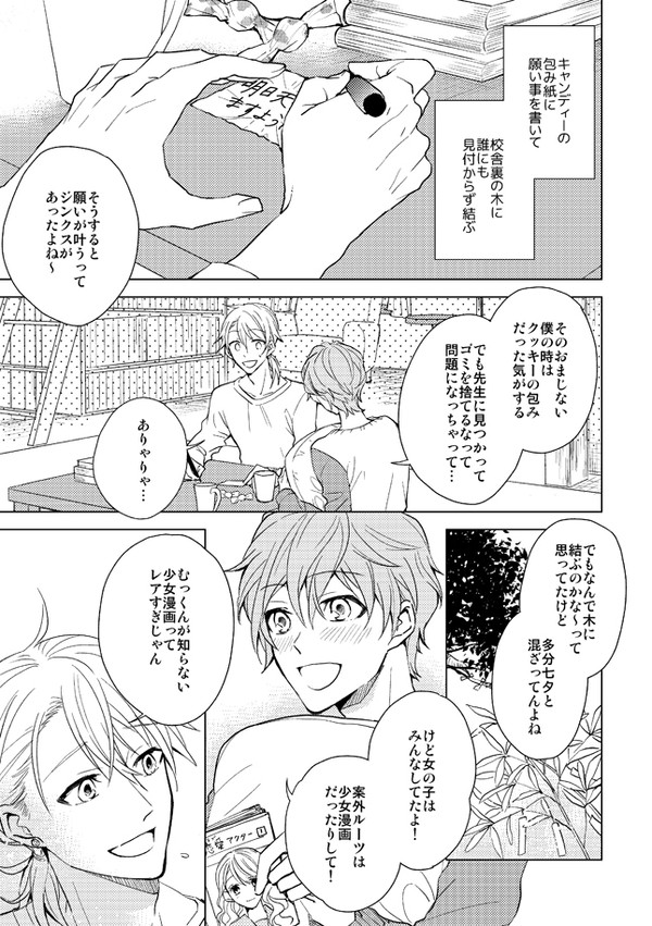 【WEB再録】ラブレター【綴一】