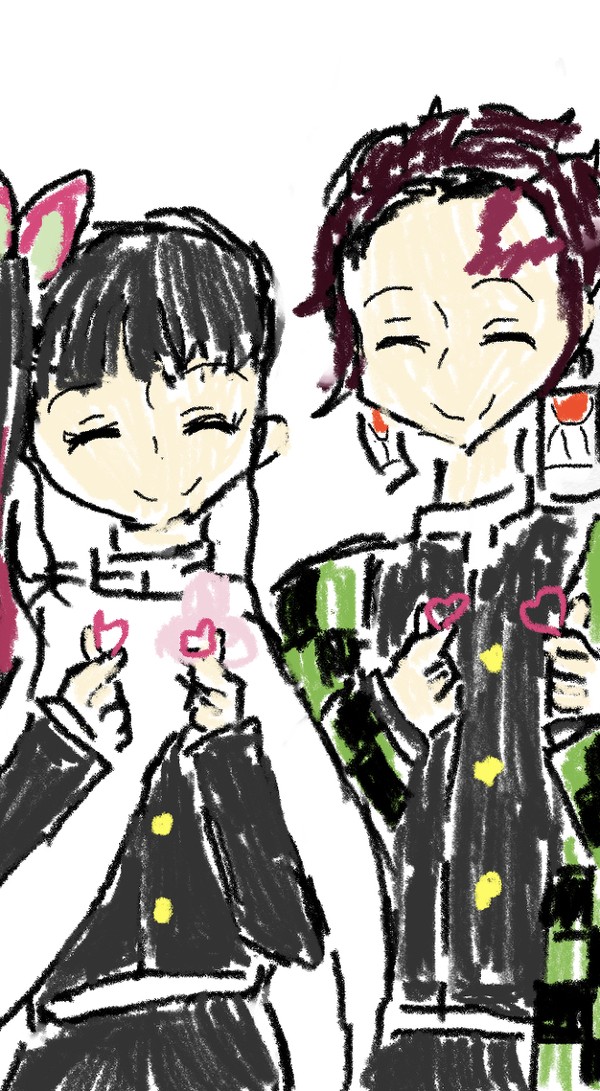 かまぼこ隊CP(鬼滅お絵かき3)