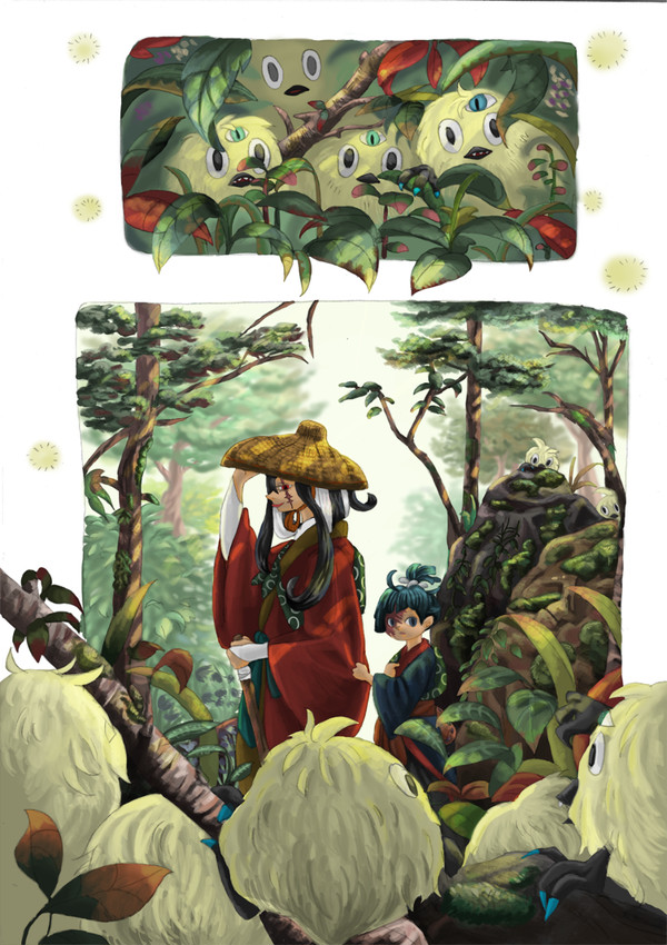 旅人と森