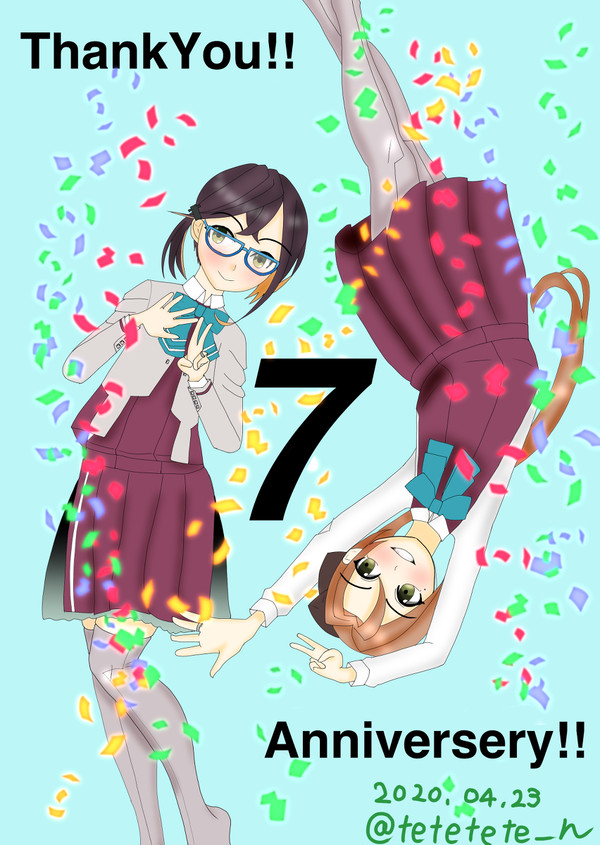 艦これ7周年記念絵