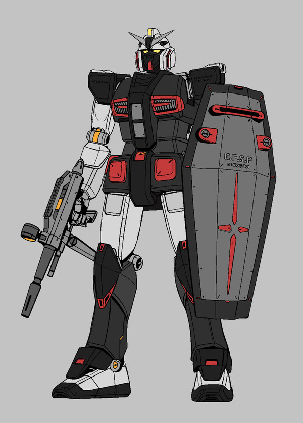 4 - RX-78-G40 Black Ops