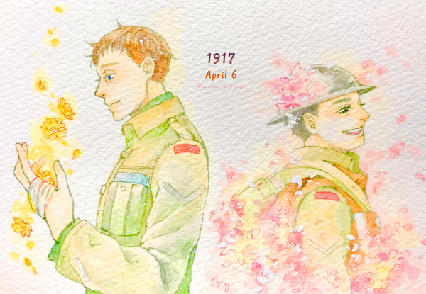 1917 April 6