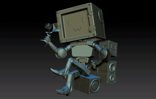 ROBO_Head Zbrush