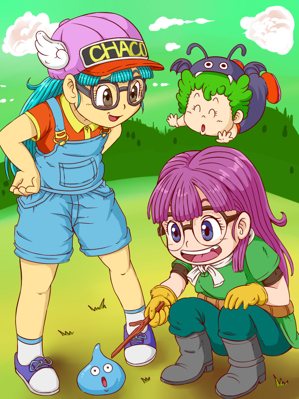 スライムつんつん