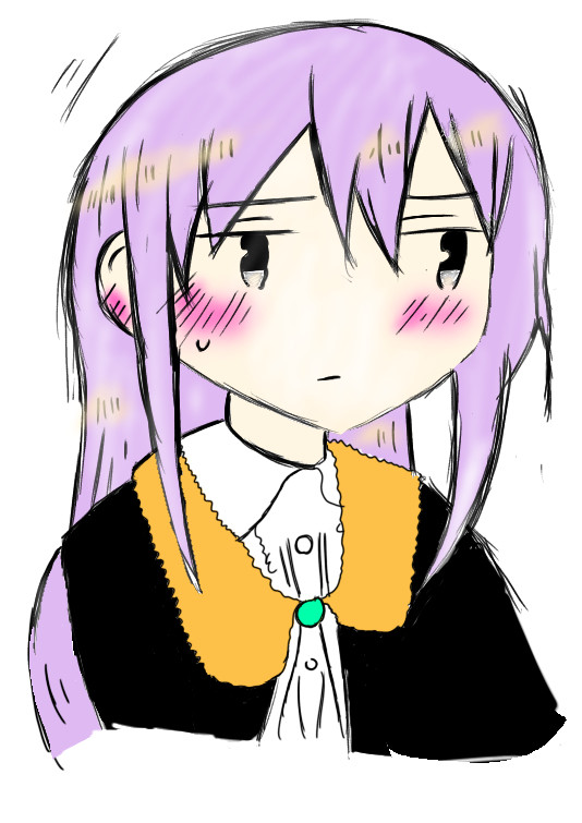 [バンドリ]湊友希那　落書き