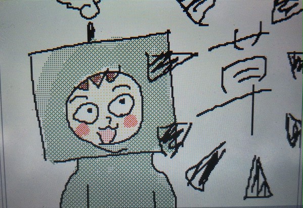【電波人間】落描きコーナー(1)