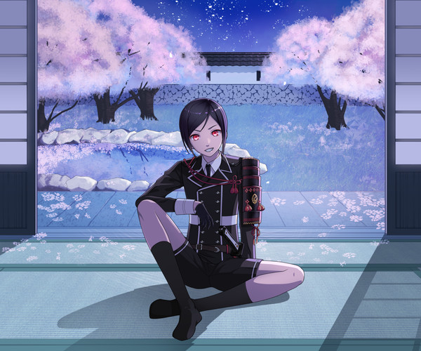 夜桜