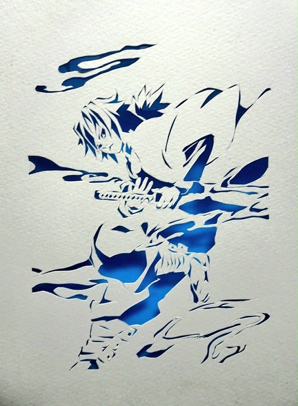 【切り絵】鬼滅の刃
