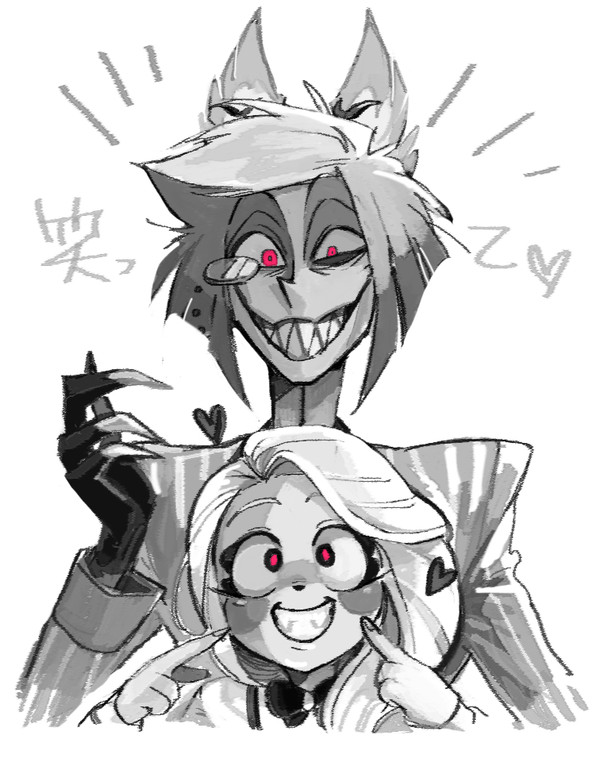 HazbinHotel+α落書きまとめ④