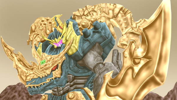竜装合体キシリュウジン