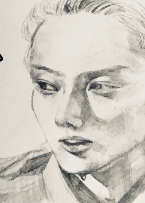 溺れるナイフ模写
