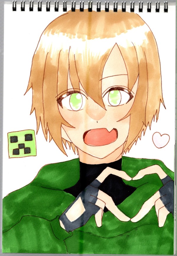 ゾムさん描いてみました!!