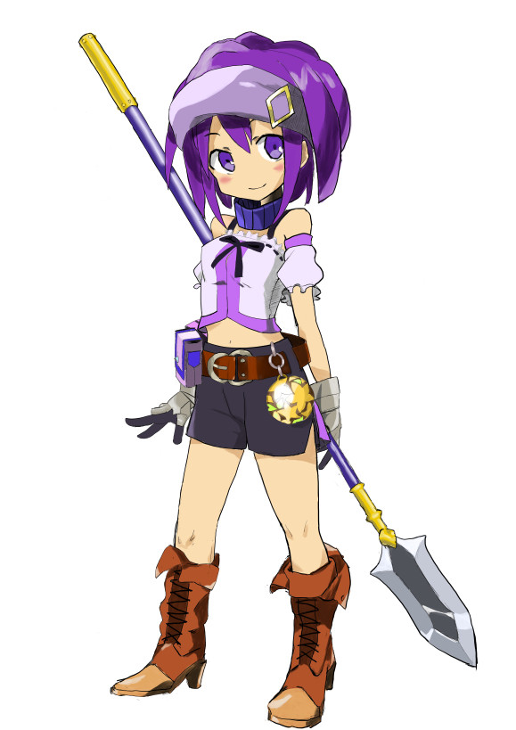 デジタル練習（メルスト_ランサーちゃん_模写）