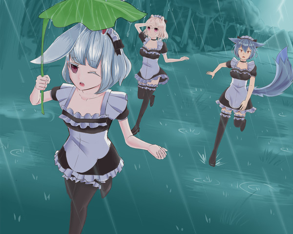 暴雨狂奔