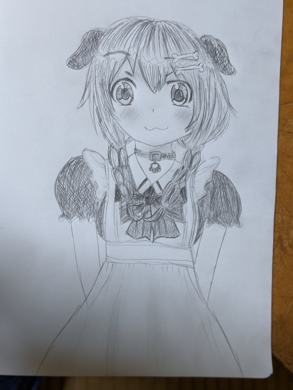 戌神ころねちゃんのメイド服