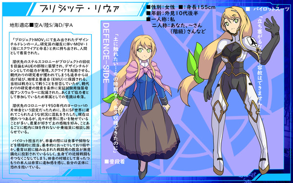 【PRWS】ブリジッテ・リヴァ【防衛】