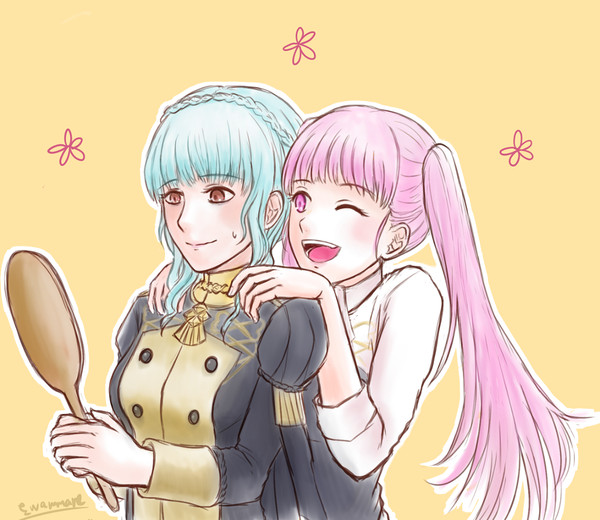 ヒルダさんとマリアンヌちゃん