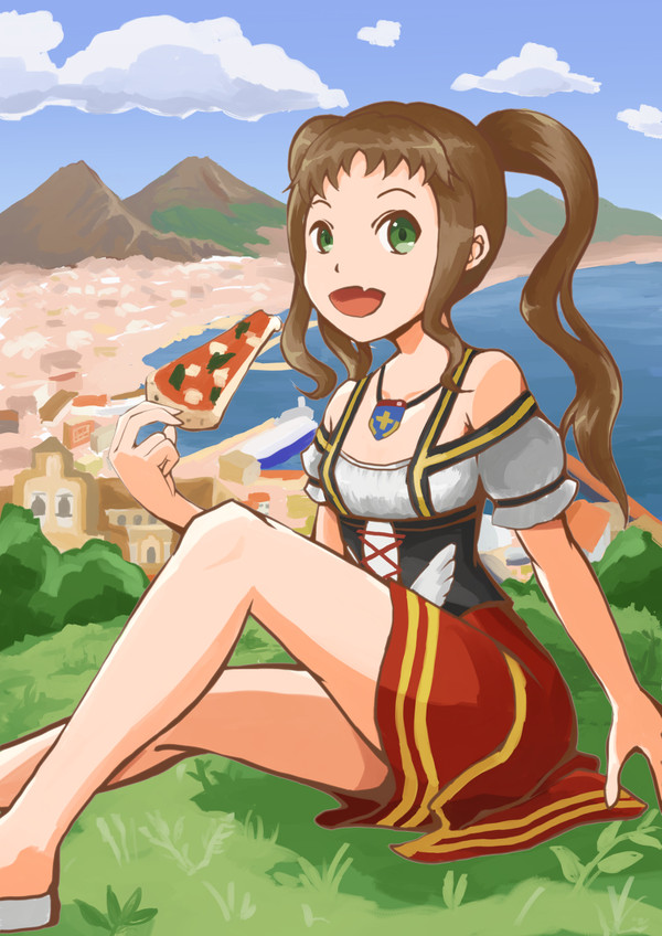 ナポリの昼下がり。