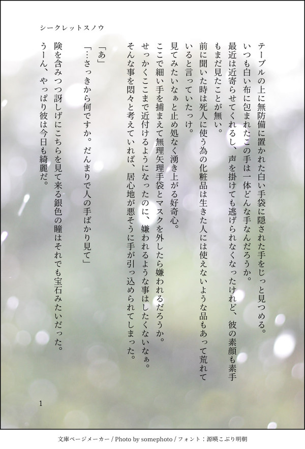 探納SS詰め合わせ