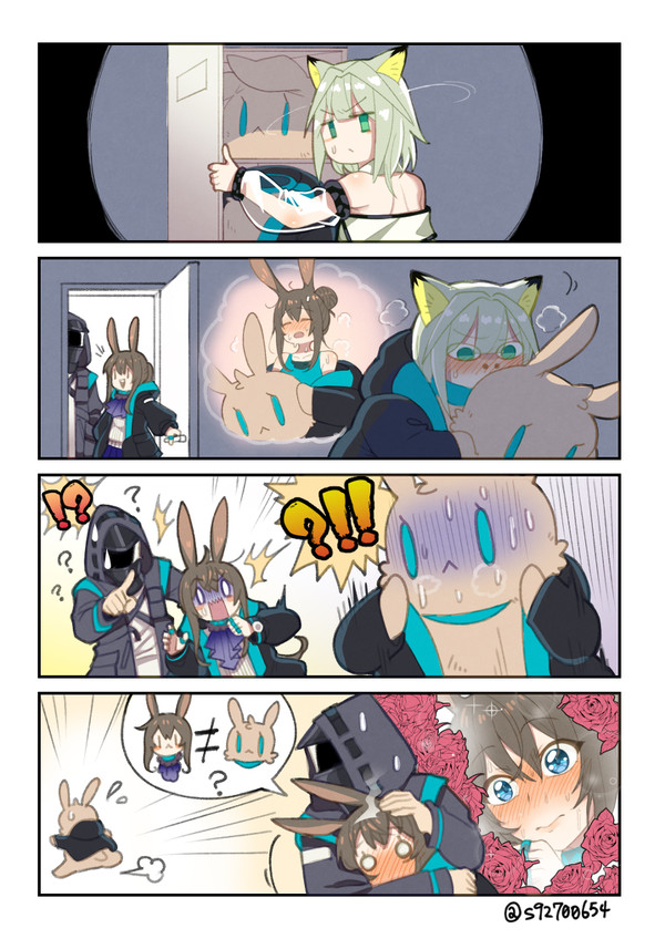 「アーミヤ&うさちゃん」