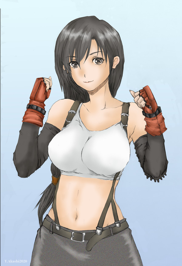 ティファさん（初描き）