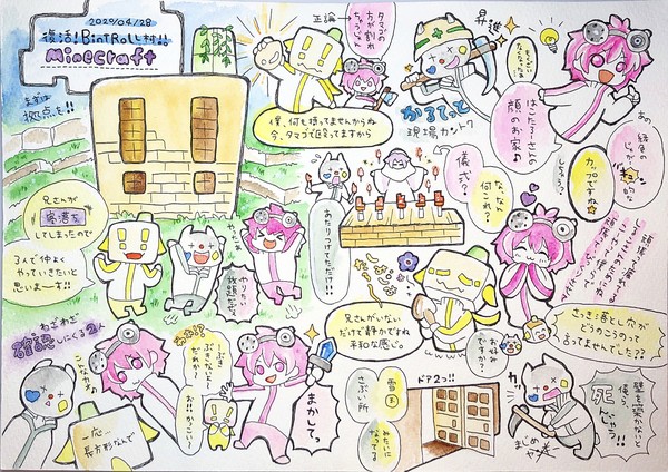 BinTRoLLマイクラレポ