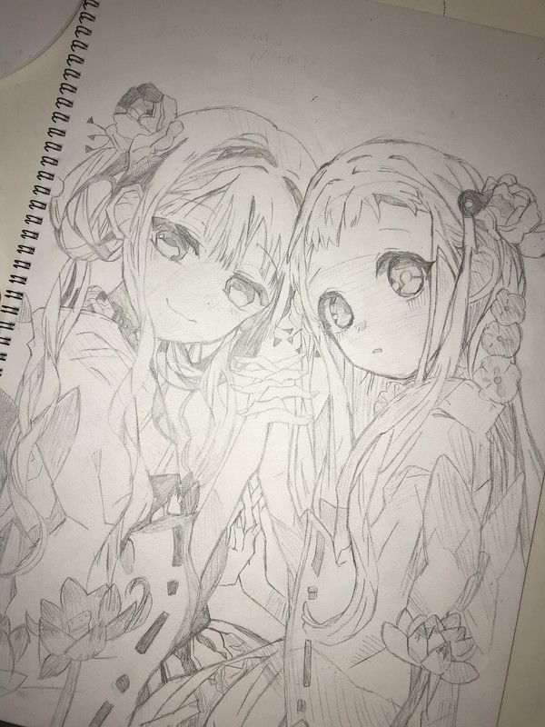 地縛少年花子くん13巻 表紙 模写
