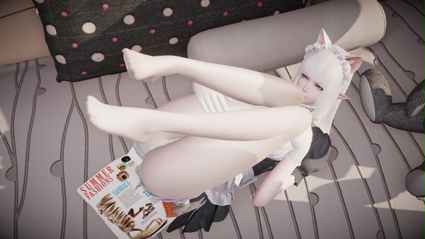 白毛女仆