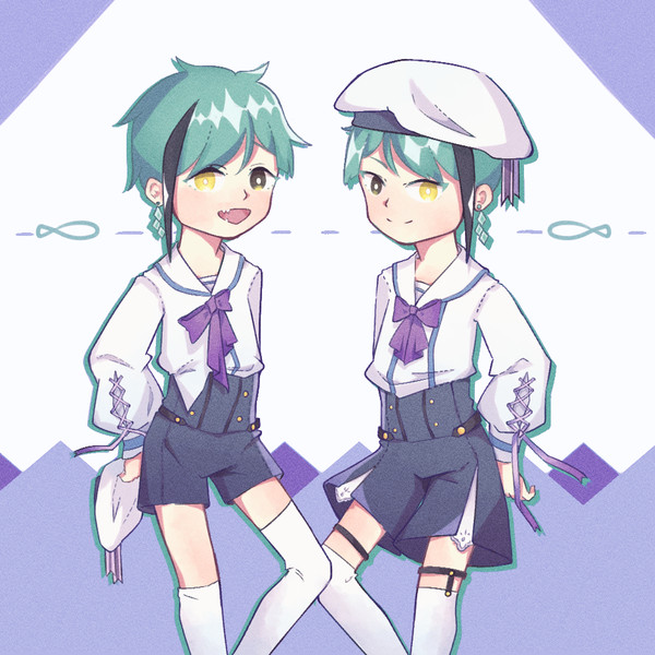 リーチ兄弟　服裝捏造