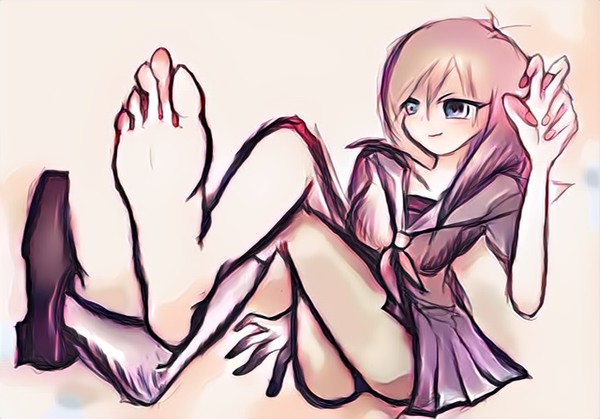 足フェチ練習絵