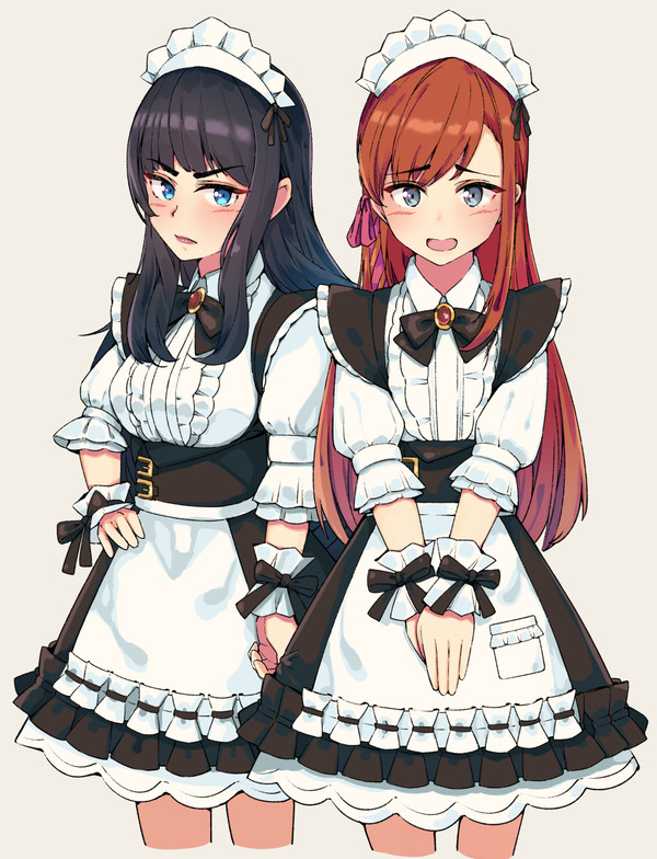 リーン&ガイア(メイド服)