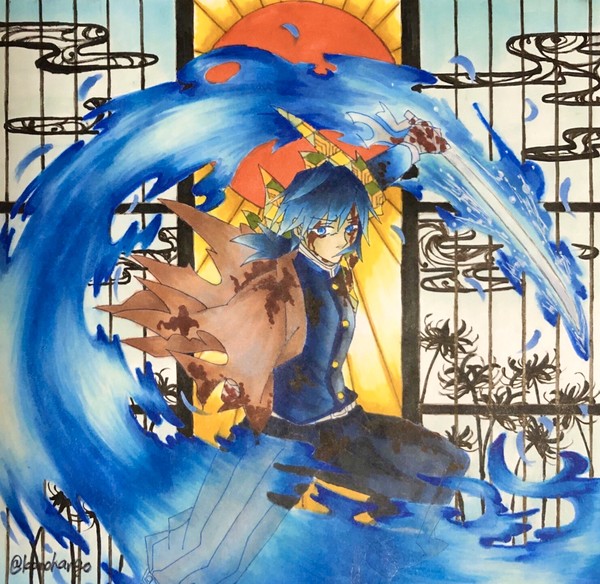 青い彼岸花