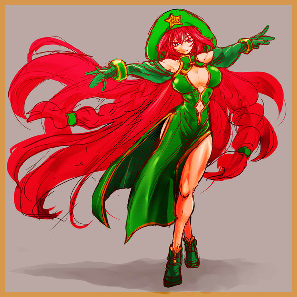 紅い華