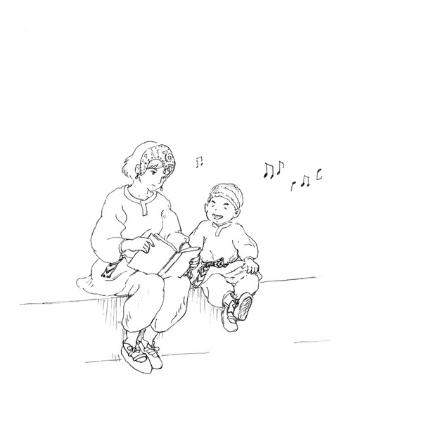 庭に籠もる