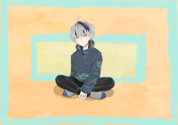 v_flowerのらくがき