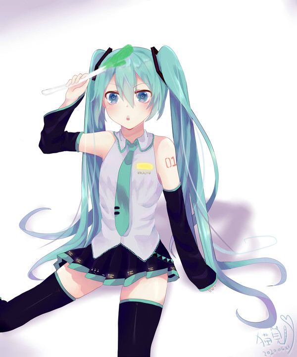 ミクと葱