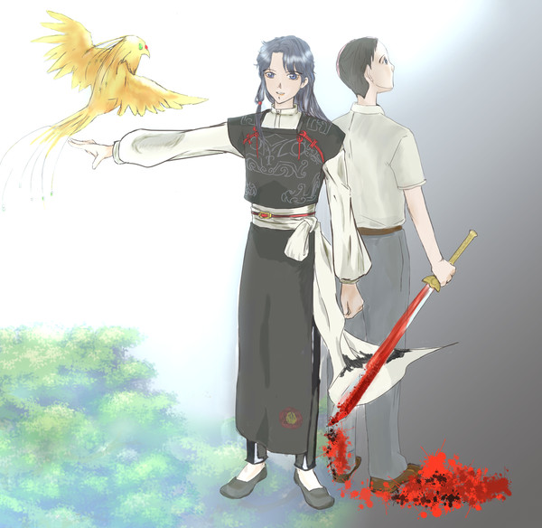 蒿里と高里くん