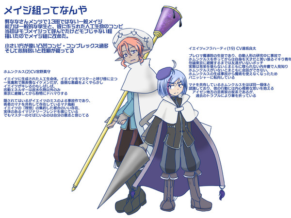 メイジ組詰め