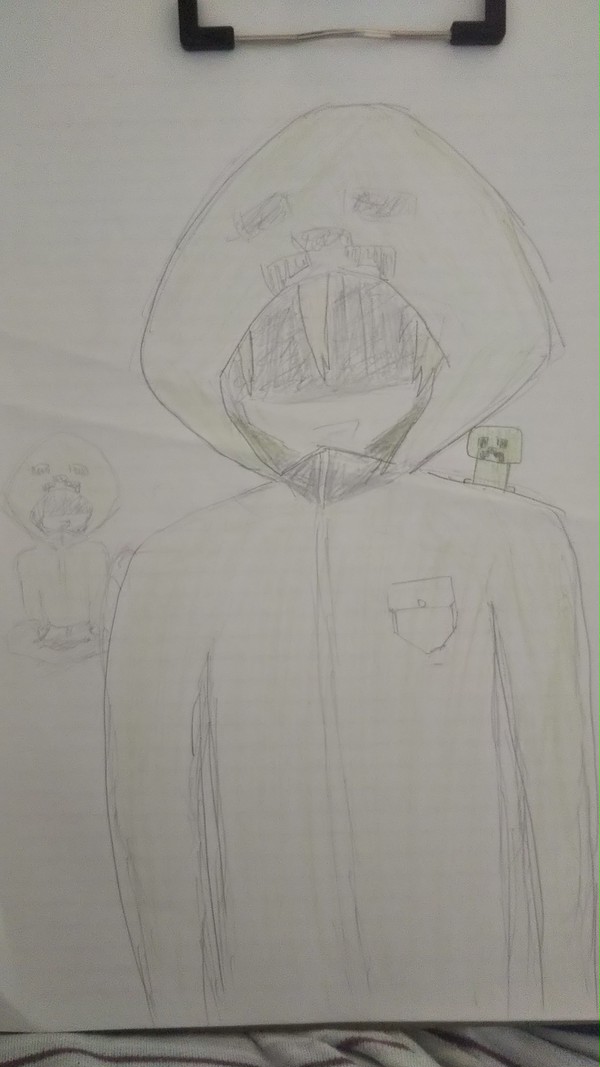 また描いてるよ、こいつ